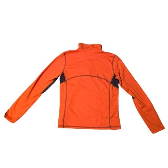 XS FILA Orange and Dark Grey 1/4 Zip Pullover - Picture 2 of 3
